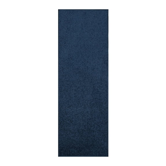 Furnish My Place DC Custom Rug - 3 ft. x 20 ft., Solid, Navy, Indoor Rug for Bedrooms, Hallways, Living Rooms