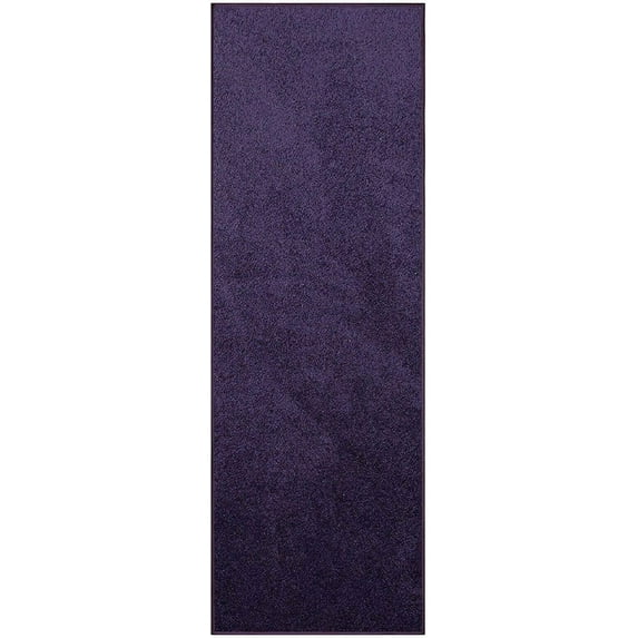Furnish My Place DC Custom Rug - 3 ft. x 24 ft., Purple, Indoor Rug for Bedrooms, Hallways, Living Rooms