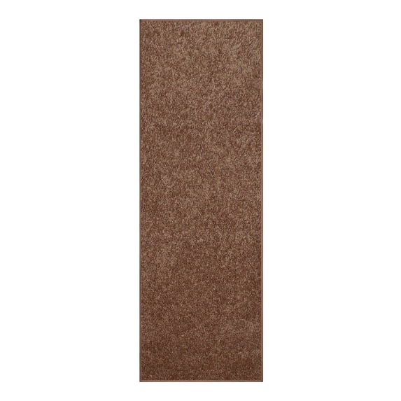 Furnish My Place DC Custom Rug - 3 ft. x 26 ft., Brown, Indoor Rug for Bedrooms, Hallways, Living Rooms