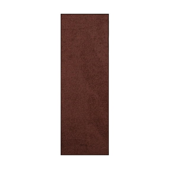 Furnish My Place DC Custom Rug - 3 ft. x 44 ft., Chocolate, Indoor Rug for Bedrooms, Hallways, Living Rooms