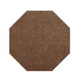 thumbnail image 1 of Furnish My Place DC Custom Rug - 4 ft. Octagon, Brown, Indoor Rug for Bedrooms, Hallways, Living Rooms, 1 of 12