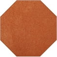 thumbnail image 1 of Furnish My Place DC Custom Rug - 4 ft. Octagon, Orange, Indoor Rug for Bedrooms, Hallways, Living Rooms, 1 of 12