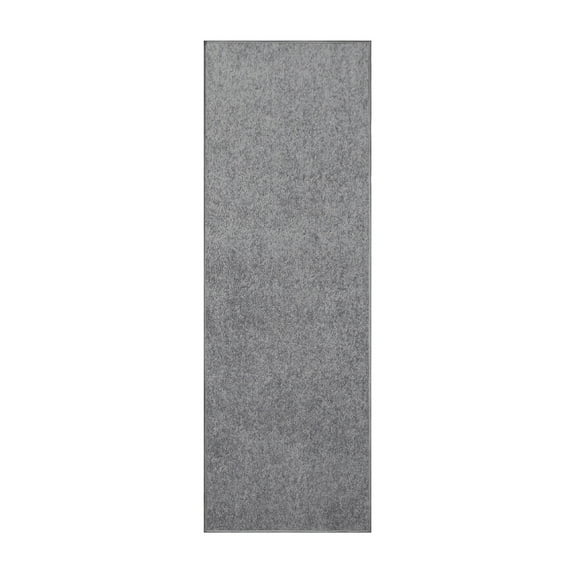 Furnish My Place DC Custom Rug - 4 ft. x 12 ft., Grey, Indoor Rug for Bedrooms, Hallways, Living Rooms