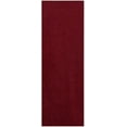 thumbnail image 1 of Furnish My Place DC Custom Rug - 4 ft. x 14 ft., Solid, Burgundy, Indoor Rug for Bedrooms, Hallways, Living Rooms, 1 of 5