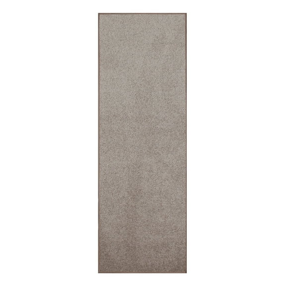Furnish My Place DC Custom Rug - 4 ft. x 38 ft., Solid, Beige, Indoor Rug for Bedrooms, Hallways, Living Rooms