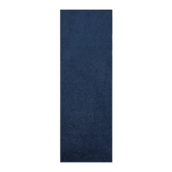 Furnish My Place DC Custom Rug - 4 ft. x 46 ft., Navy, Indoor Rug for Bedrooms, Hallways, Living Rooms