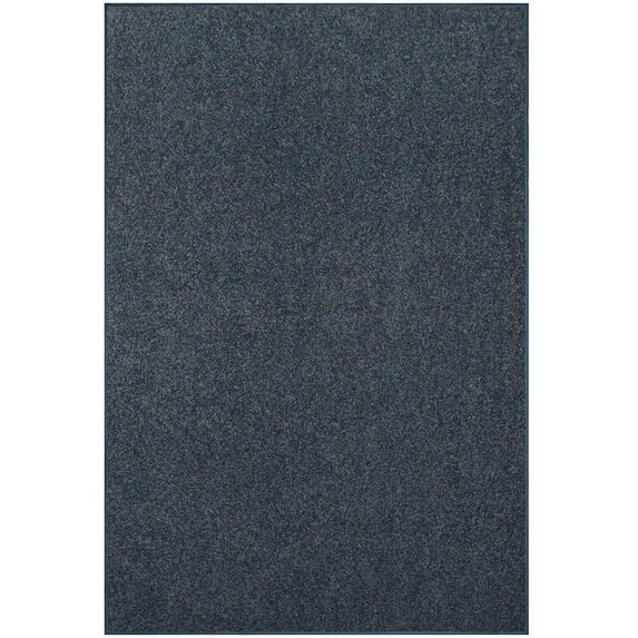 Furnish My Place DC Custom Rug - 4 ft. x 5 ft., Petrol Blue, Indoor Rug for Bedrooms, Hallways, Living Rooms