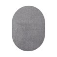 thumbnail image 1 of Furnish My Place DC Custom Rug - 4 ft. x 6 ft. Oval, Grey, Indoor Rug for Bedrooms, Hallways, Living Rooms, 1 of 12