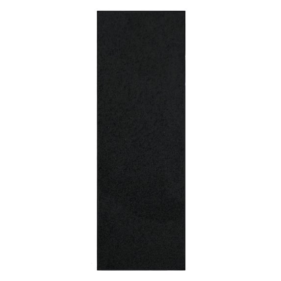 Furnish My Place DC Custom Rug - 6 ft. x 14 ft., Black, Indoor Rug for Bedrooms, Hallways, Living Rooms