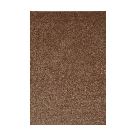 Furnish My Place DC Custom Rug - 7 ft. x 14 ft., Brown, Indoor Rug for Bedrooms, Hallways, Living Rooms
