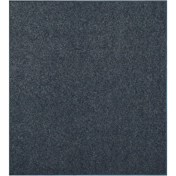 Furnish My Place DC Custom Rug - 7 ft. x 7 ft., Square, Petrol Blue, Indoor Rug for Bedrooms, Hallways, Living Rooms