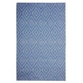 thumbnail image 1 of Furnish My Place Diamond Pattern Area Rug - 2 ft. x 4 ft., Light Blue, Rug with Geometric Style, 1 of 6