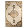 thumbnail image 1 of Furnish My Place Distressed Area Rug - 7 ft. 8 in. x 11 ft., Light Grey, Indoor Rug with Border Design, Jute Backing, 1 of 8