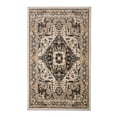 thumbnail image 1 of Furnish My Place Distressed Rug - 2 ft. x 4 ft., Dark Grey, Indoor Rug with Bordered Design, Jute Backing, 1 of 7