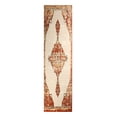 thumbnail image 1 of Furnish My Place Distressed Runner Rug - 2 ft. x 8 ft., Peach, Indoor Rug with Border Design, Jute Backing, 1 of 10