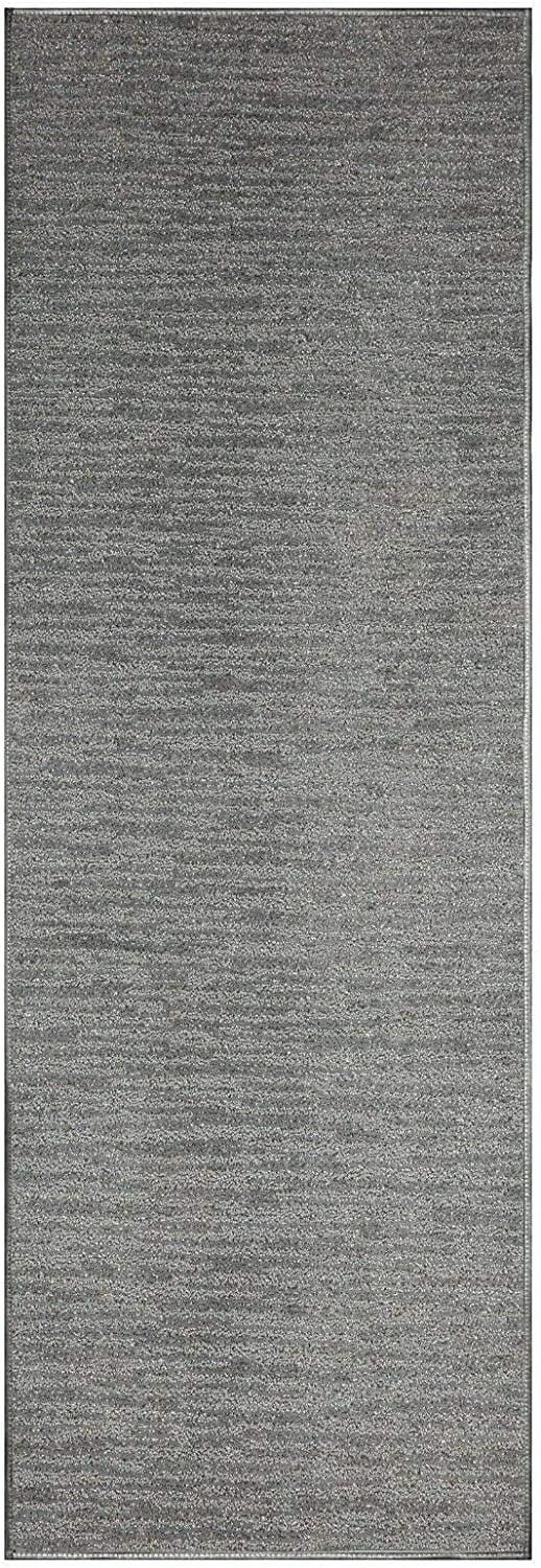 Furnish My Place Easy Fit Rug - 2 ft. x 10 ft., Light Grey, Custom ...