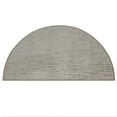 thumbnail image 1 of Furnish My Place Easy Fit Rug - 33" x 66" Half Round, Brown, Custom Floor Rug for Living Rooms, Bedrooms, Hallways, 1 of 4