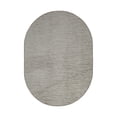 thumbnail image 1 of Furnish My Place Easy Fit Rug - 6 ft. x 8 ft., Oval, Brown, Custom Floor Rug for Living Rooms, Bedrooms, Hallways, 1 of 4