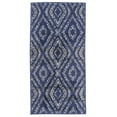 thumbnail image 1 of Furnish My Place Geometric Diamond Rug - 3 ft. 6 in. x 5 ft. 6 in., Navy, Floor Rug with Patterned Design, Jute Backing, 1 of 6