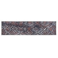 thumbnail image 1 of Furnish My Place Geometric Print Runner Rug - 2 ft. x 8 ft., Dark Grey, Rug with Patterned Design, 1 of 9