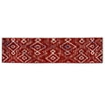 thumbnail image 1 of Furnish My Place Geometric Print Runner Rug - 2 ft. x 8 ft., Rust, Rug with Patterned Design, 1 of 10