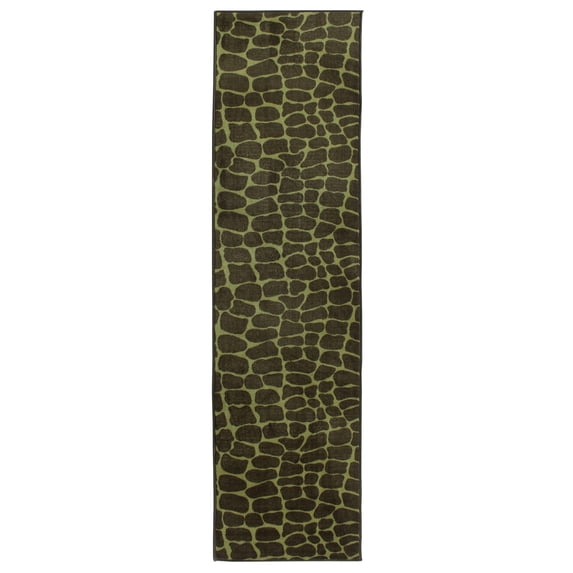 Furnish My Place Giraffe Tree Topper Area Rug for Living Room, Dining Room, Kitchen, Bedroom, Made in India - 2' x 48'