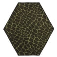 thumbnail image 1 of Furnish My Place Giraffe Tree Topper Area Rug for Living Room, Dining Room, Kitchen, Bedroom, Made in India - 7' Hexagon, 1 of 5
