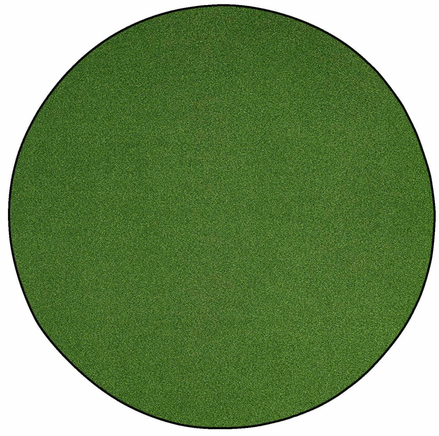 Furnish My Place Green Turf Artificial Grass 2' Round Indoor/Outdoor