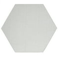 thumbnail image 1 of Furnish My Place Iconic Rug - 3 ft. Hexagon, Ivory Cream, Custom Floor Rug for Patio, Garden, Hallway, Living Room, 1 of 10
