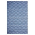thumbnail image 1 of Furnish My Place Indoor Diamond Geometric Rug with Jute Backing - 5 ft. x 8 ft., Light Blue, Moroccan, Area Rug for Living Room, Bedroom, Hallway, 1 of 5