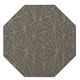 thumbnail image 1 of Furnish My Place Indoor Floor Rug - 3 ft. Octagon, Neutral, Geometrical Print, Customized Area Rug for Bedrooms, Hallways, Living Rooms, 1 of 6