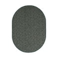 thumbnail image 1 of Furnish My Place Indoor Floor Rug - 3 ft. x 5 ft. Oval, Gray, Distressed, Area Rug for Bedrooms, Hallways, Living Rooms, 1 of 5