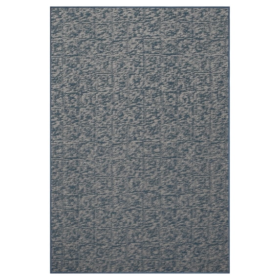 Furnish My Place Indoor Floor Rug - 4 ft. x 6 ft., Blue, Distressed, Area Rug for Bedrooms, Hallways, Living Rooms