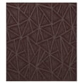 thumbnail image 1 of Furnish My Place Indoor Floor Rug - 5 ft. x 5 ft., Square, Burgundy, Geometrical Print, Customized Area Rug for Bedrooms, Hallways, Living Rooms, 1 of 5