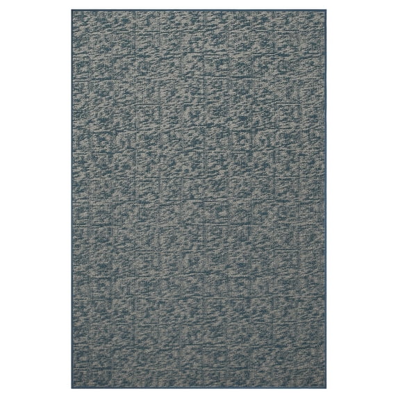 Furnish My Place Indoor Floor Rug - 7 ft. x 16 ft., Blue, Distressed, Area Rug for Bedrooms, Hallways, Living Rooms