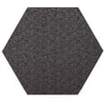 thumbnail image 1 of Furnish My Place Indoor Floor Rug - 8 ft. Hexagon, Purple, Distressed, Area Rug for Bedrooms, Hallways, Living Rooms, 1 of 5