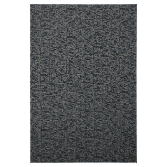 Furnish My Place Indoor Floor Rug - 8 ft. x 13 ft., Navy, Distressed, Area Rug for Bedrooms, Hallways, Living Rooms