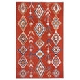 thumbnail image 1 of Furnish My Place Indoor Moroccan Diamond Rug with Jute Backing - 2 ft. x 4 ft., Rust, Geometric, Transitional, Area Rug for Living Room, Bedroom, Hallway, 1 of 9