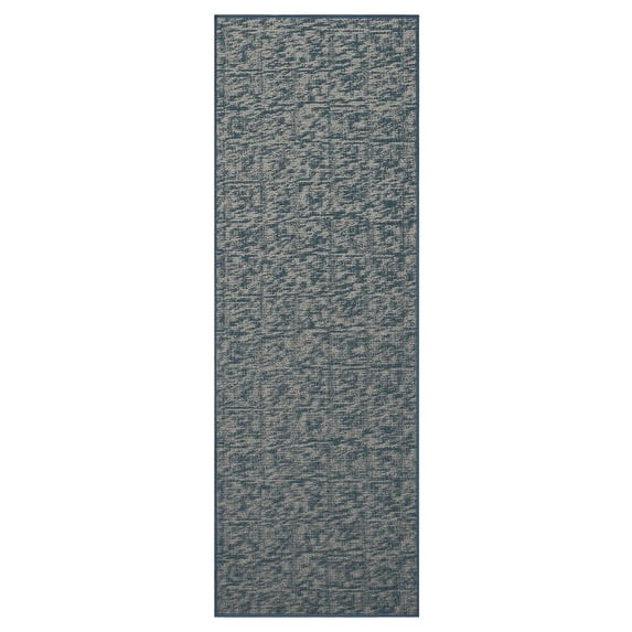 Furnish My Place Indoor/Outdoor Rug Blue 4' x 38' Made in Usa, Area Rugs Great for Kids, Pets, Event, Wedding