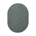 thumbnail image 1 of Furnish My Place Indoor/Outdoor Rug Blue 4' x 6' Oval Made in Usa, Area Rugs Great for Kids, Pets, Event, Wedding, 1 of 5