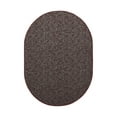 thumbnail image 1 of Furnish My Place Indoor/Outdoor Rug Burgundy 4' x 34' Oval Made in Usa, Area Rugs Great for Kids, Pets, Event, Wedding, 1 of 4