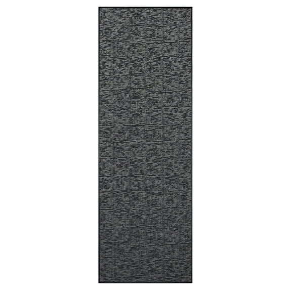 Furnish My Place Indoor/Outdoor Rug Dark Gray 2' x 18' Made in Usa, Area Rugs Great for Kids, Pets, Event, Wedding