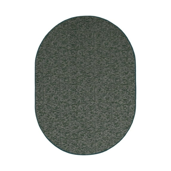 Furnish My Place Indoor/Outdoor Rug Green 2' x 50' Oval Made in Usa, Area Rugs Great for Kids, Pets, Event, Wedding