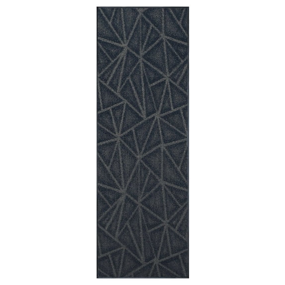 Furnish My Place Indoor/Outdoor Rug Navy 4' x 20', Made in Usa, Area Rugs Great for Kids, Pets, Event, Wedding