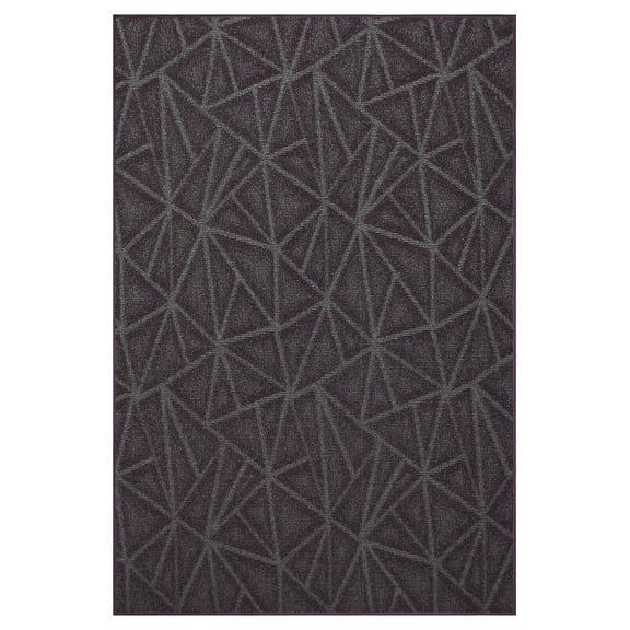 Furnish My Place Indoor/Outdoor Rug Purple 2' x 3', Made in Usa, Area Rugs Great for Kids, Pets, Event, Wedding