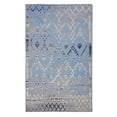 thumbnail image 1 of Furnish My Place Indoor Trellis Bohemian Rug with Jute Backing - 3 ft. 6 in. x 5 ft. 6 in., Light Blue, Moroccan, Area Rug for Living Room, Bedroom, Hallway, 1 of 7
