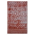 thumbnail image 1 of Furnish My Place Indoor Trellis Bohemian Rug with Jute Backing - 2 ft. x 4 ft., Rust, Moroccan, Area Rug for Living Room, Bedroom, Hallway, 1 of 9