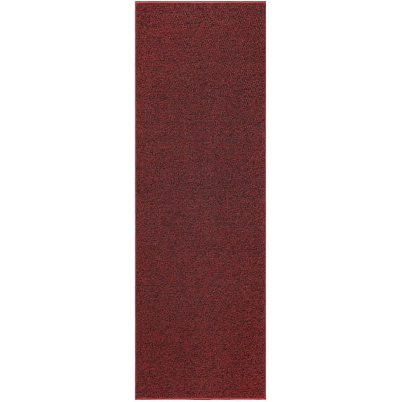 Furnish My Place Loop Floor Rug - 3 ft, x 10 ft., Burgundy, Customized Area Rug for Patio, Garden, Hallway, Living Room