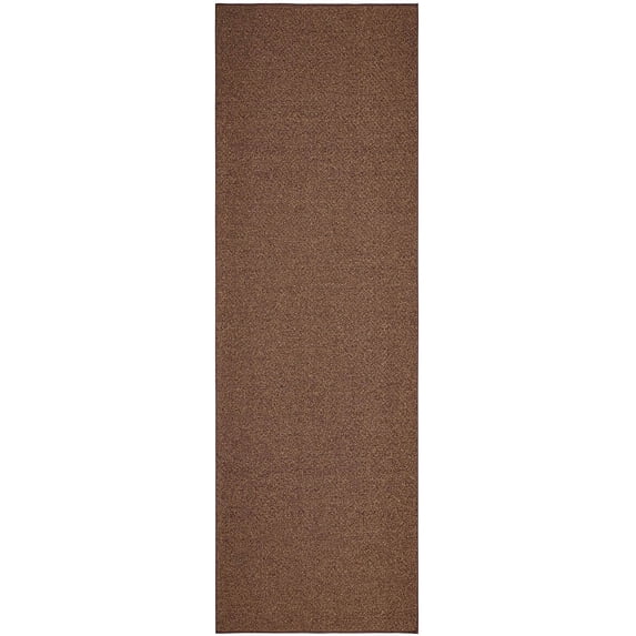 Furnish My Place Loop Floor Rug - 3 ft, x 22 ft., Chocolate, Customized Area Rug for Patio, Garden, Hallway, Living Room