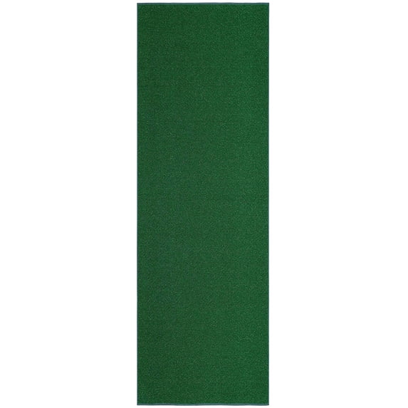 Furnish My Place Loop Floor Rug - 5 ft, x 16 ft., Green, Customized Area Rug for Patio, Garden, Hallway, Living Room